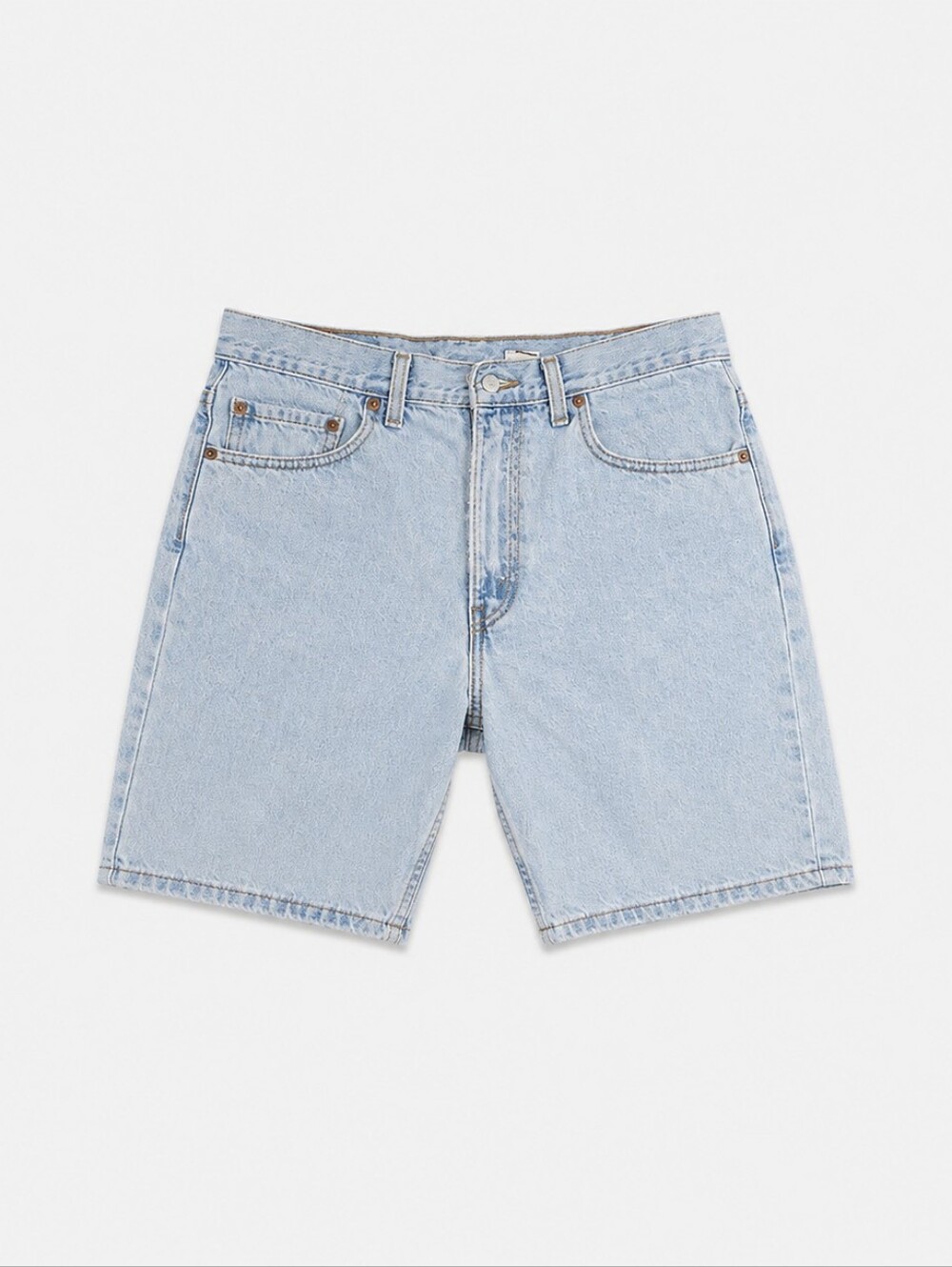 90s Levi's Made In USA Light Blue Denim Jean Shorts